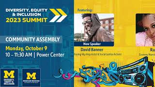 DEI Summit 2023  Community Assembly Promo [upl. by Asoramla]