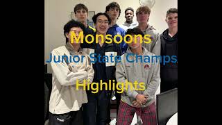 Monsoons Junior State Champs Volleyball Highlights 2024 [upl. by Grimbal790]