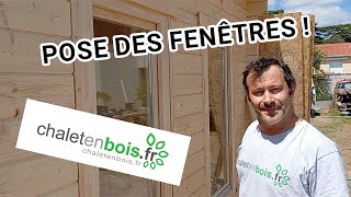 Comment installer les fenêtres de son chalet en bois [upl. by Icken65]