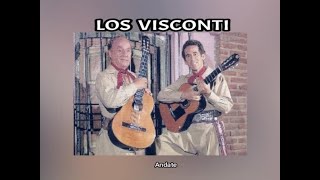 LOS VISCONTI  ANDATE LETRA [upl. by Eeral788]