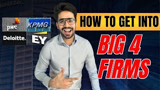 How to get into the Big 4 firms  Big firm articleship  Big 4 CA fresher [upl. by Deevan394]