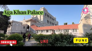 Aga Khan Palace Pune  Exploring Aga Khan Palace Pune  pune travel agakhanpalace [upl. by Ynwat]