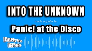 Panic at the Disco  Into The Unknown Karaoke Version [upl. by Jackson]