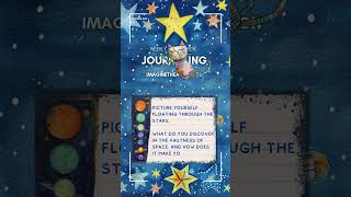 ✨ Picture Yourself Floating Through the Stars  Journaling Prompt to Unlock Your Creativity ✨ [upl. by Lakym865]