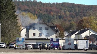 Jahresabschlussübung Löschgruppe Dahlbruch Freiwillige Feuerwehr Hilchenbach am 261024 [upl. by Oniram]