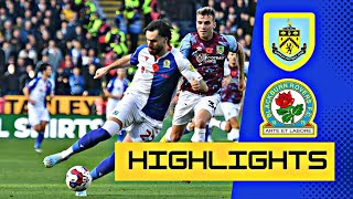 Burnley VS Black Burn  Highlights  England Championship  31 August 2024 [upl. by Amitie]