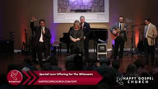 Pastor Bill amp Sally Bailey welcome THE WHISNANTS [upl. by Benedicta]