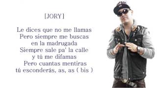 ME NIEGAS REMIX  LETRA   Baby Rasta y Gringo Ft Ñengo Flow Jory Boy [upl. by Maidie522]