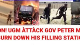 UGM ATTACK GOV PETER MBAH BURN DOWN HIS FILLING STATION IN ENUGU TINUBU BLASTED AS SIMON EKPA VOW [upl. by Skelton]