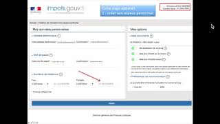 Déclartion des revenus en ligne 2ème partie 1 [upl. by Ahcsim]