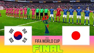 SOUTH KOREA vs JAPAN  Final FIFA World Cup 2026  Full Match All Goals  Football Match [upl. by Kcirdef]