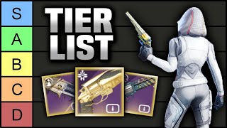 The Legendary Hand Cannon Tier List of 2024 【 Destiny 2 】 [upl. by Kelcie]