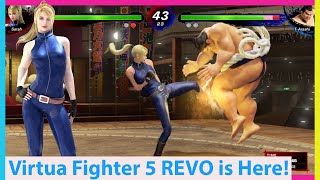 Virtua Fighter 5 REVO is LEGIT Good and Playable Today First Impressions quotReviewquot [upl. by Niarbo116]