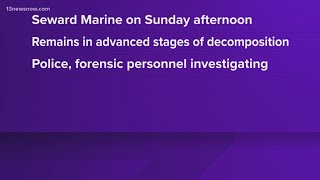 Chesapeake police inspecting potential human remains at Seward Marine [upl. by My]