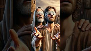 When Two Blind Men Were Healed by Jesus A Miracle of Faith biblestudy scripture shorts [upl. by Vona]