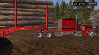 FS17 Logging Load Of Shorts On The SuperB [upl. by Otrebron]