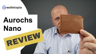 Aurochs Nano is a card wallet with a design surprise [upl. by Neidhardt]