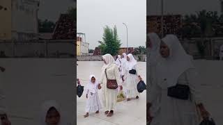 Part 2 Kegiatan Manasik Haji Hari Ini Di Kota Palembang manasikhaji anak ibu [upl. by Anailuig]