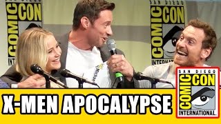 XMEN APOCALYPSE Comic Con Panel [upl. by Ramled]