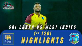 1st T20I  Highlights  West Indies Tour Of Sri Lanka  13th October 2024 [upl. by Barmen]