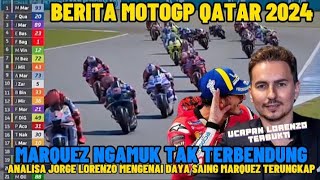 HEBOHBERITA MOTOGP HARI INIUCAPAN LORENZO TIGA HAL YANG BISA MARQUEZ KOMPETITIFHIGHLIGHTS MOTOGP💥 [upl. by Fogg]