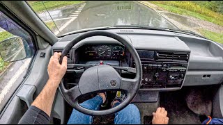 1994 Volkswagen T4 Multivan  19 TD 68 hp  POV Test Drive [upl. by Gitt]