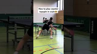 😎 tabletennis notjustpingpong pingpong sports pingpongclub badminton forehand [upl. by Nickolas]