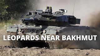 Russian Forces Destroyed As Leopard Tanks Arrive In Bakhmut  The Enforcer War Summary Day 441 [upl. by Rexferd]