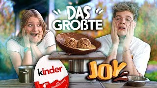 DAS GRÖßTE KINDER JOY DER WELT  Emys Backstübchen  Joeys Jungle [upl. by Robbert]