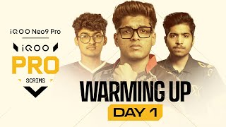 iQOO Pro Scrims  Warming up for iQOO India League 2024 LAN  Practice matches [upl. by Jerald]