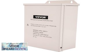 VEVOR Pool Light Transformer 100 Watt Outdoor Landscape Lighting Transformer 12V AC Review [upl. by Eidorb]