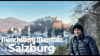 Mönchsberg Mountain  Hike in Salzburg Austria [upl. by Dihaz]