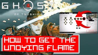 How to get THE UNDYING FLAME Mythic Technique  Ghost of Tsushima [upl. by Wye]