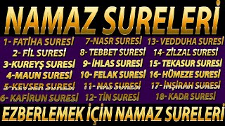 Namaz Sureleri  Namazda Okunan Ezberlemesi En Kolay Olan Sureler [upl. by Hahnert]