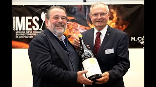 Meilleur élève sommelier en vins et spiritueux  Hommage rendu à Alain Landolt président du concours [upl. by Nytsud]