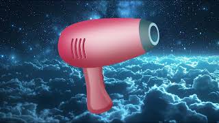 Baby Hair Dryer Sleep Sounds ضوضاء بيضاء صوت سيشوار  White Noise hairdryer [upl. by Naarah]