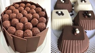 18 Indulgent Chocolate Cake Recipes  Easy Chocolate Cake Decorating Ideas  Tasty Chocolate Cake [upl. by Alyehc]