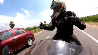 Chennai to Yercaud on a hayabusa  700km trip 02 [upl. by Begga]