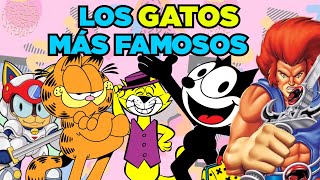 🙀Los GATOS más famosos de los DIBUJOS ANIMADOS Los conoces todos [upl. by Arotak]