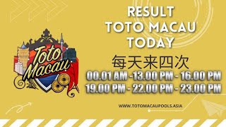 LIVE TOTO MACAU HARI INI 13 NOVEMBER 2024 [upl. by Ursa]