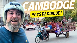 ON ARRIVE AU CAMBODGE 🇰🇭 POUR LA 1ÈRE FOIS AVEC NOS SACS Á DOS Ce pays est dingue [upl. by Yeung]