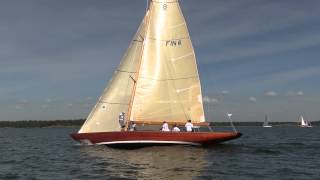 Helsinki Classic Yacht Week  classic sailing boats racing [upl. by Aplihs154]