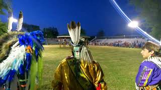 Shawnee Dance at Meskwaki Graduation Powwow 2022 [upl. by Ahcatan]