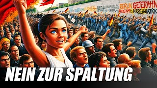 NEIN zur Brandmauer amp Spaltung Mauer in Deutschland Deutsch Rock Lied Musik [upl. by Kcirdnekal]