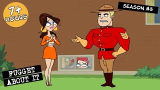 Season 3  Fugget About It  Adult Cartoon  Full Episode  TV Show [upl. by Hulbig591]