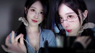 ASMR Relaxing Ear Cleaning ASMR Ear Blowing Xuanzi  轩子巨2兔  20240819 [upl. by Caye]