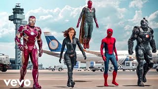 CJ  Whoopty Robert Cristian amp ERS Remix  Captain America Civil War Airport Battle Scene [upl. by Robbi]