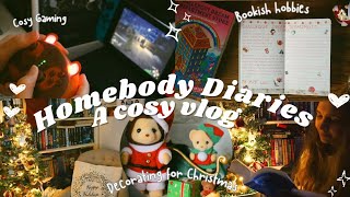 Homebody Diaries ✨️  Decorating for Christmas Cosy Hobbies amp Romanticising a Slow Winter Day❄️ [upl. by Youngran]