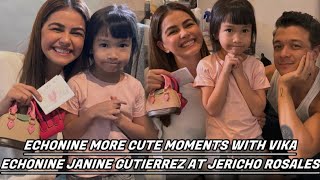 JANINE GUTIERREZ AT JERICHO ROSALES WITH TELEVIKA KULITAN KASAMA ANAK NI JOLENS [upl. by Mahda]