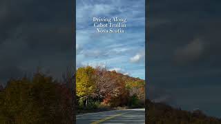 Scenic Drive in Nova Scotia  Cabot Trail [upl. by Helban]